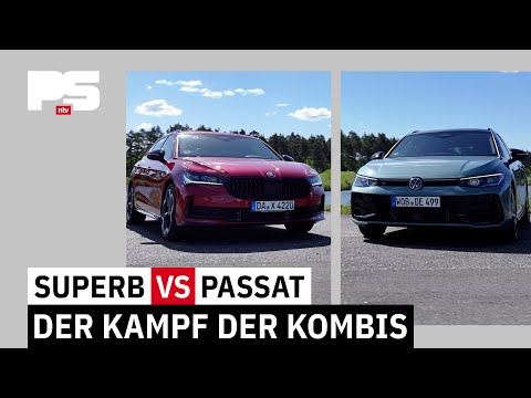 Kopf an Kopf - Der Bruderzwist | Das Duell VW Passat gegen Skoda Superb (2024) | PS Automagazin