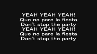 Pitbull - Don&#39;t Stop The Party (Official Lyrics)