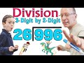 Long Division with 2-Digit Divisors ⭐Dividing 3-Digit Numbers by 2-Digit Numbers ⭐ Maths
