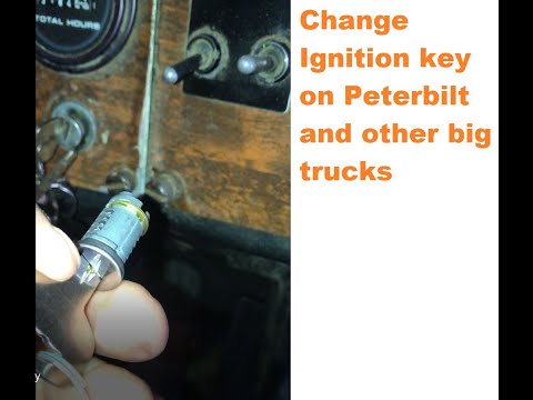 Changing Peterbilt Ignition Switch