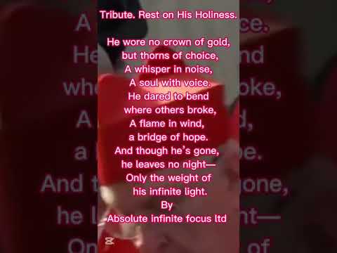 Pope Francis: An Enigma Till His Last Breath | A Tribute #PopeFrancis #Shorts