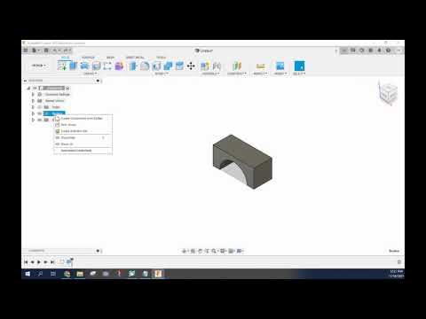Create Components from Bodies Fusion 360