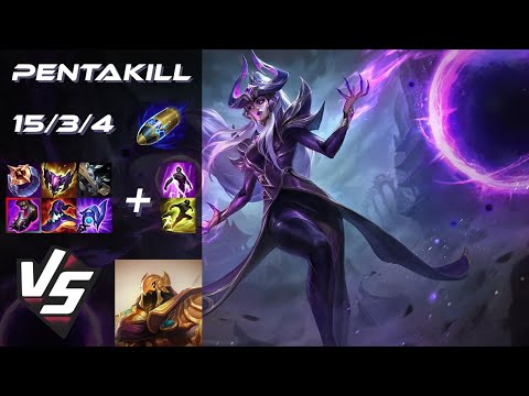 MID Syndra vs Azir [PENTAKILL] - EU Challenger Patch 26.3