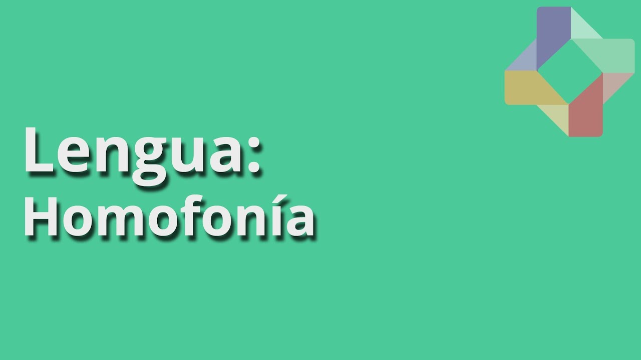 palabras homofonas respecto de los