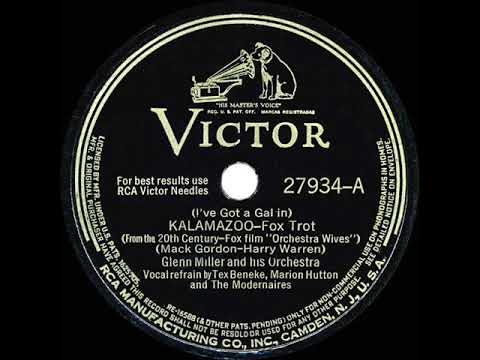 1942 HITS ARCHIVE: (I’ve Got A Gal In) Kalamazoo - Glenn Miller (Tex-Marion-Mods, voc) (a #1 record)