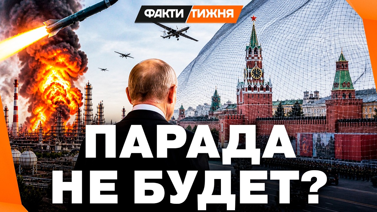 МОСКВУ НАКРЫВАЮТ СЕТКАМИ. Украина ОТМЕНЯЕТ ПАРАД победы ПУТИНА! Полетят ли Р