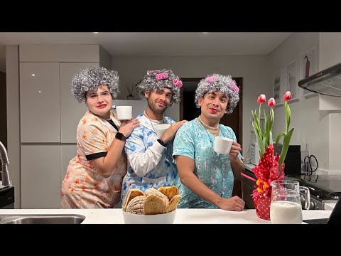 Chopeando cuernito con trío de tres!