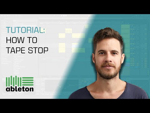 Ableton Tape Stop Effect - The Best Way