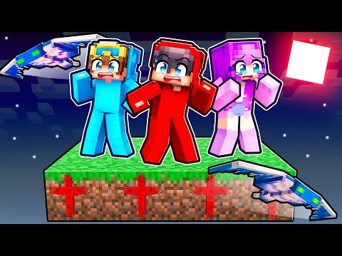 Surviving on One SCARY CHUNK in Minecraft!