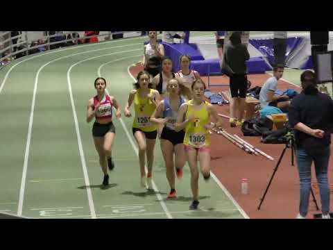 600m [Ž], II. skupina, Ivona Jurišić - Otvoreno prvenstvo Zagreba u dvorani 2022