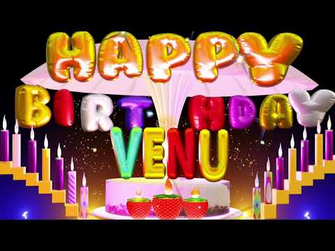Venu Happy Birthday Song - Happy Birthday To You #venu #birthdaysong #happysongs