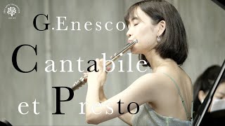 G.エネスコ / カンタービレとプレスト 瀧本実里(フルート) G.Enesco / Cantabile et presto