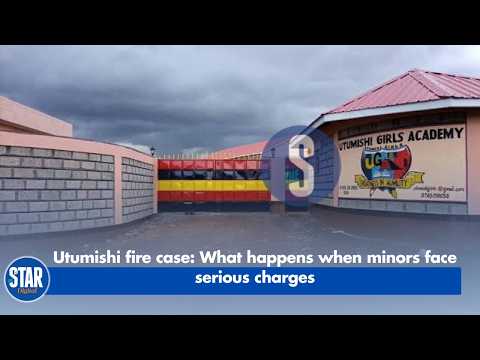 Utumishi Fire case: What happens when minors face serious charges