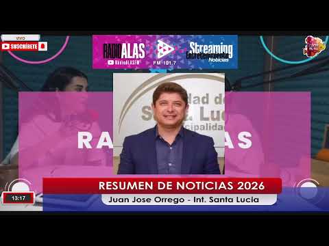 JUAN JOSE ORREGO - INTENDENTE DE SANTA LUCIA - RESUMEN DE NOTICIAS - 01-04-26