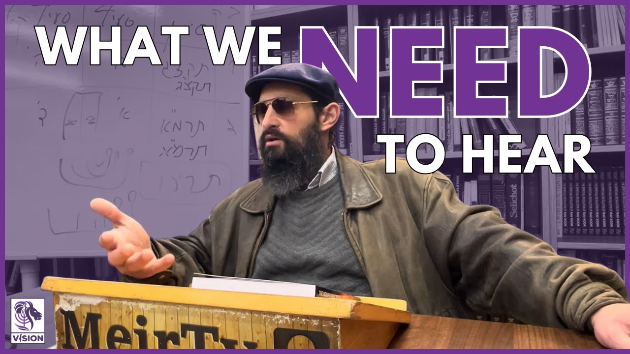 CONFRONTING the accusations against us: Israel's path to true advancement | Rav Yehuda HaKohen