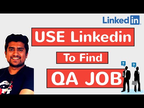 Best Way to Use LinkedIn To find QA Job - YouTube