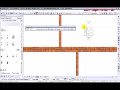 Allplan-IBD Teil 3/8-Stütze und Kamin