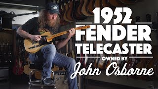 Video thumbnail for 1952 Fender Telecaster played by John Osborne by Carter Vintage Guitars