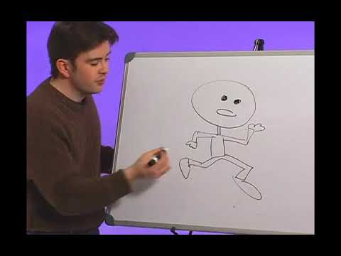 Wie man menschliche Bewegungen in Cartoons zeichnet