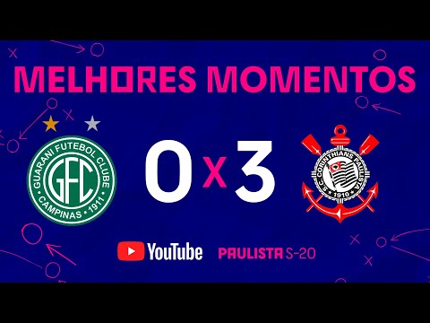 TIMÃO EÔ | GUARANI 0 x 3 CORINTHIANS | 21ª RODADA | PAULISTA SUB-20 2022