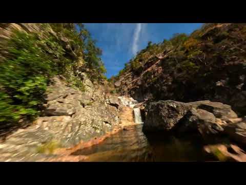 Cachoeiras da Fazenda Barroco em FPV | Rio das Almas, Cavalcante (GO) | Chapada dos Veadeiros