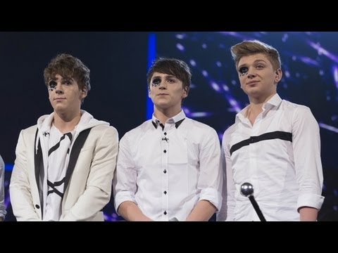District3 sing Every Breath You Take/Beautiful Monster Medley - Live Week 4 - The X Factor UK 2012