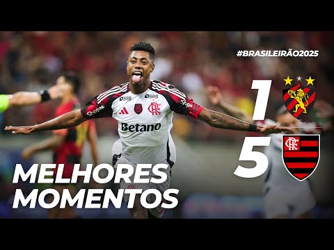 SPORT 1 X 5 FLAMENGO | MELHORES MOMENTOS | BRASILEIRÃO (15/11/25)