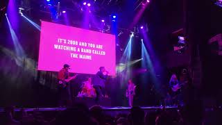 The Maine - I Wanna Love You (Akon Cover) LIVE at When We Were Young Sideshow 2022