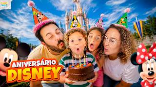 O MELHOR DIA DA VIDA DO LUCCA! | ANIVERSÁRIO DE 4 ANOS NA DISNEY 🎂🏰 - FAMÍLIA BELLA E LUCCA SHOW