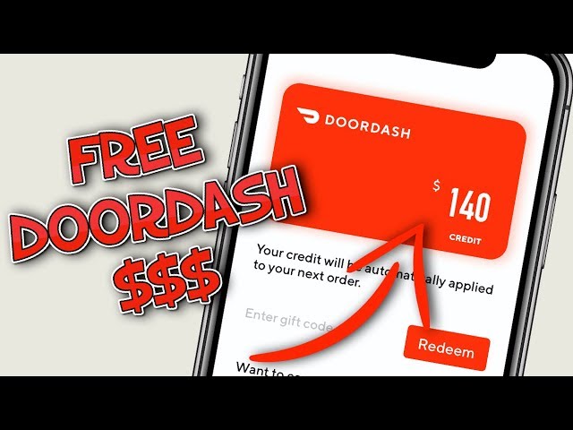 How To Get Free Food Doordash