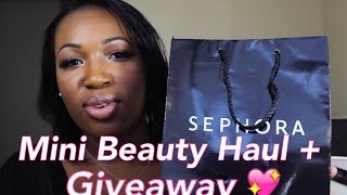 Mini Beauty Haul + Mini Giveaway (Closed)