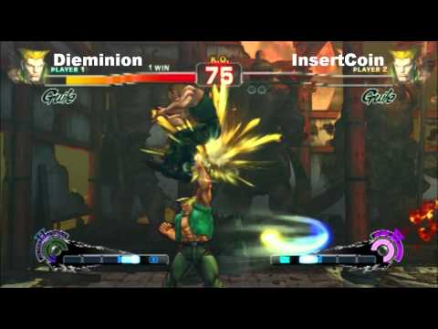 Dieminion VS InsertCoin SSF4AE Screenland Showdown2 8-13/14-2011