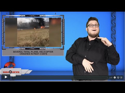 Several fatal plane, helicopter crashes in past 3 days (ASL - 12.29.19)