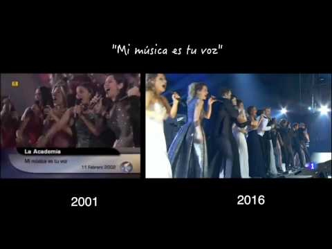 "Mi música es tu voz" - Operación Triunfo (2001 - 2016)