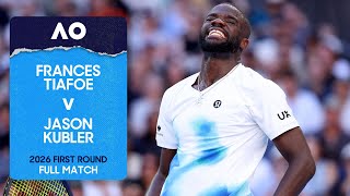 Frances Tiafoe v Jason Kubler Full Match | Australian Open 2026 First Round