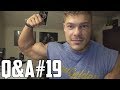 Q&A #19 - Gaining Muscle on a Cut - Tips for Chest - Should BB be More Open About the Chicken?