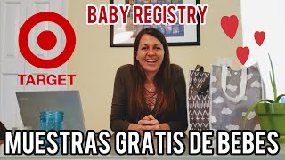 Como Conseguir la Bolsa del Baby Registry de Target | MUESTRAS GRATIS PARA SU BEBE