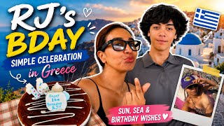 RJ turns 16 in Greece 🇬🇷🎉🎂