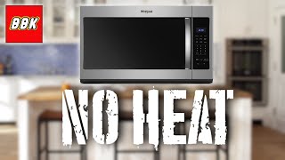 Whirlpool Microwave Turns On but Won't Heat; Loud Noise - How to Replace Magnetron and Diode