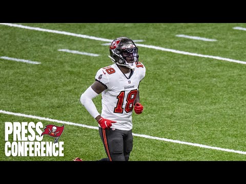 Tyler Johnson on Tom Brady, Rookie Season | Super Bowl LV Press Conference