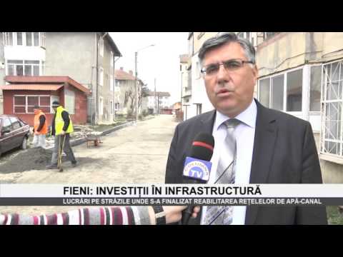 Fieni - investitii in infrastructura - www.columnatv.ro