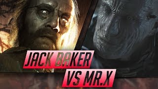 Mr X Resident Evil 2 Remake Tyrant Vs Jack Baker RE7