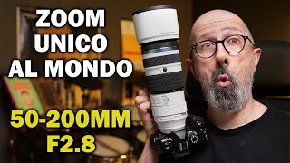 OM System M.Zuiko 50-200mm F2.8 IS PRO: ZOOM UNICO AL MONDO!