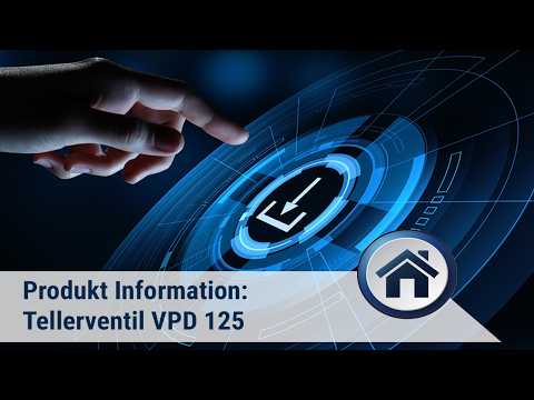 Produktinformationen - BLAUBERG Tellerventil VPD 125 – Design trifft Funktionalität 