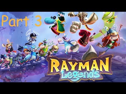 Rayman Legends Walkthrough Part 3 - Super Fast Level