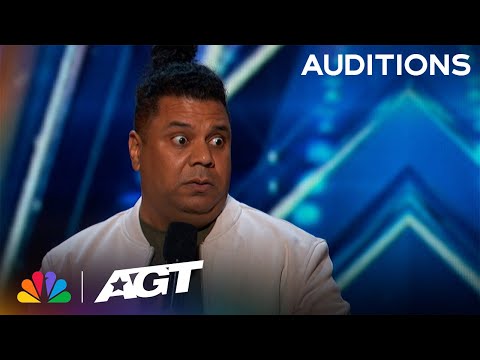 Orlando Leyba's Hilarious Yellowstone Vacation Stories Are Comedy Gold | Auditions | AGT 2023