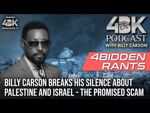 Billy Carson Breaks His Silence About Palestine & Israel - The Promised Scam