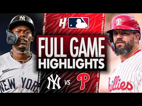 필라델피아 VS 뉴욕양키스 1:3 MLB 하이라이트