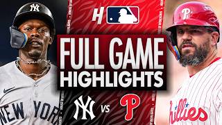 New York Yankees vs Philadelphia Phillies - FULL GAME HIGHLIGHTS 🔥 July 25, 2026 MLB Season