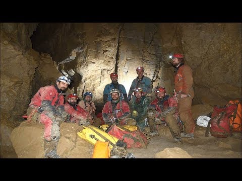 Group of explorers discover the deepest cave known in Canada in the north Fernie